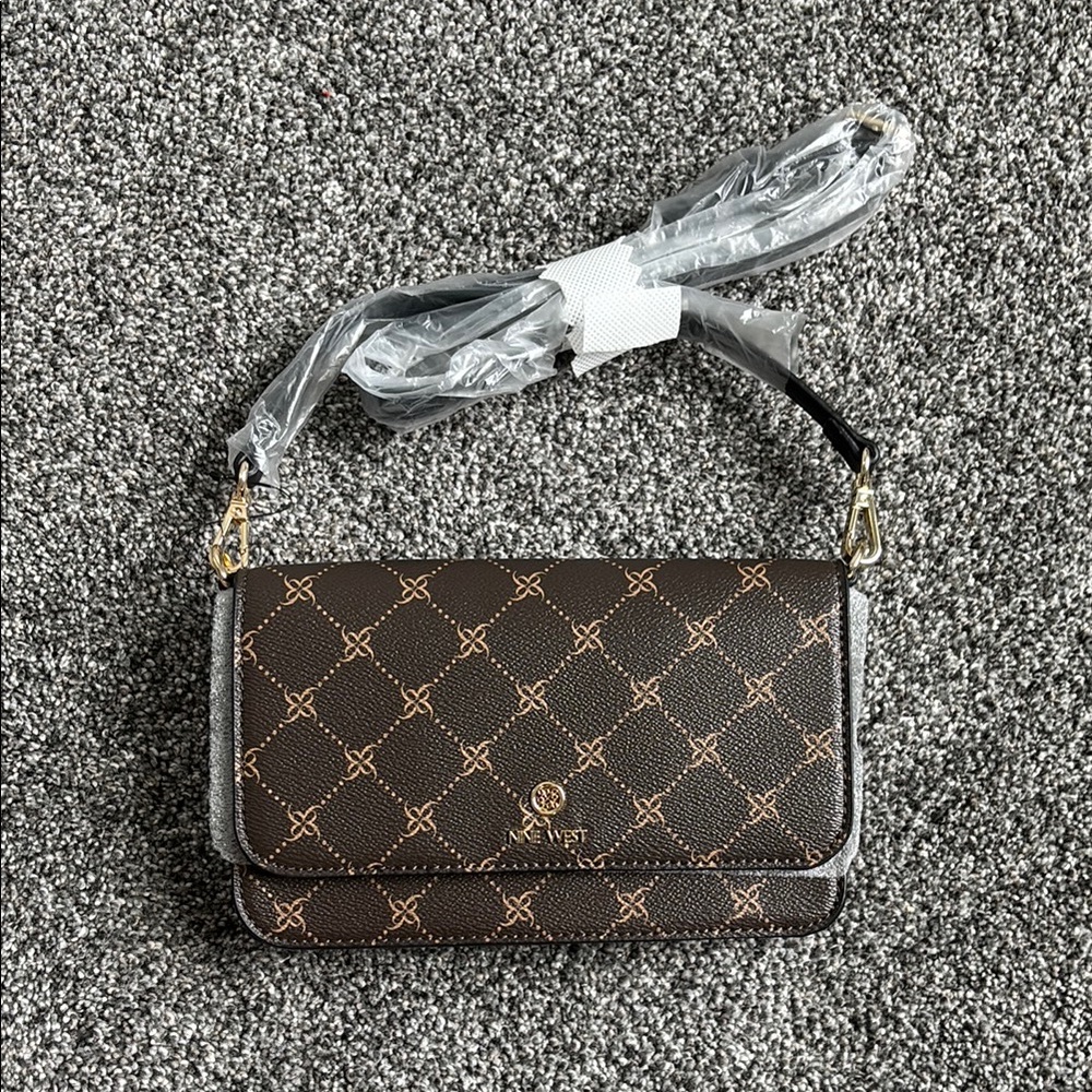 Nine West Brown Crossbody Bag